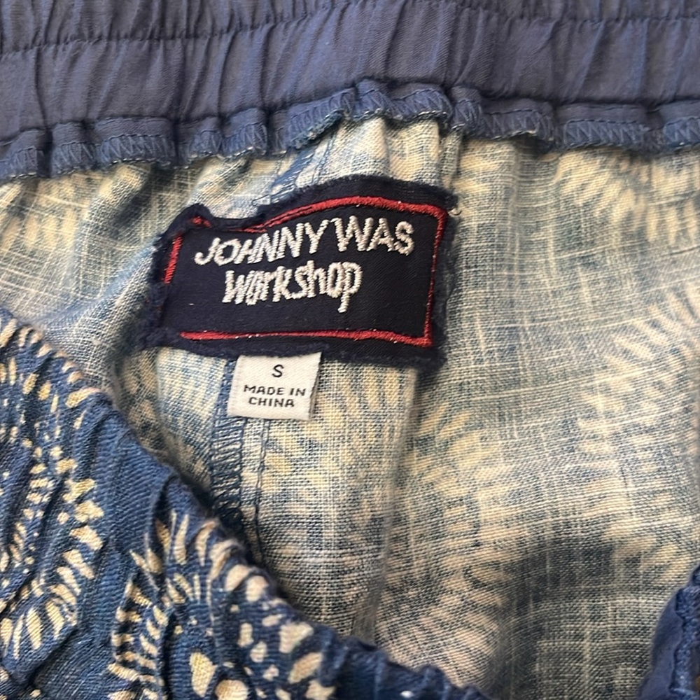 Johnny Was Wide-leg Linen Pants - Picture 3 of 4